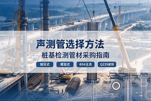阿合奇声测管选型标准