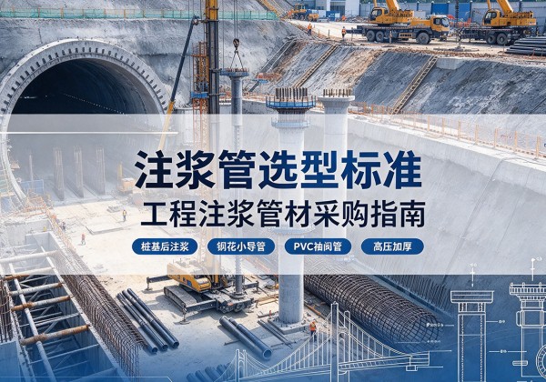 阿合奇注浆管选型标准